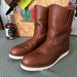 Red Wing boots(Laredos) Tan Leather men’s 9.5